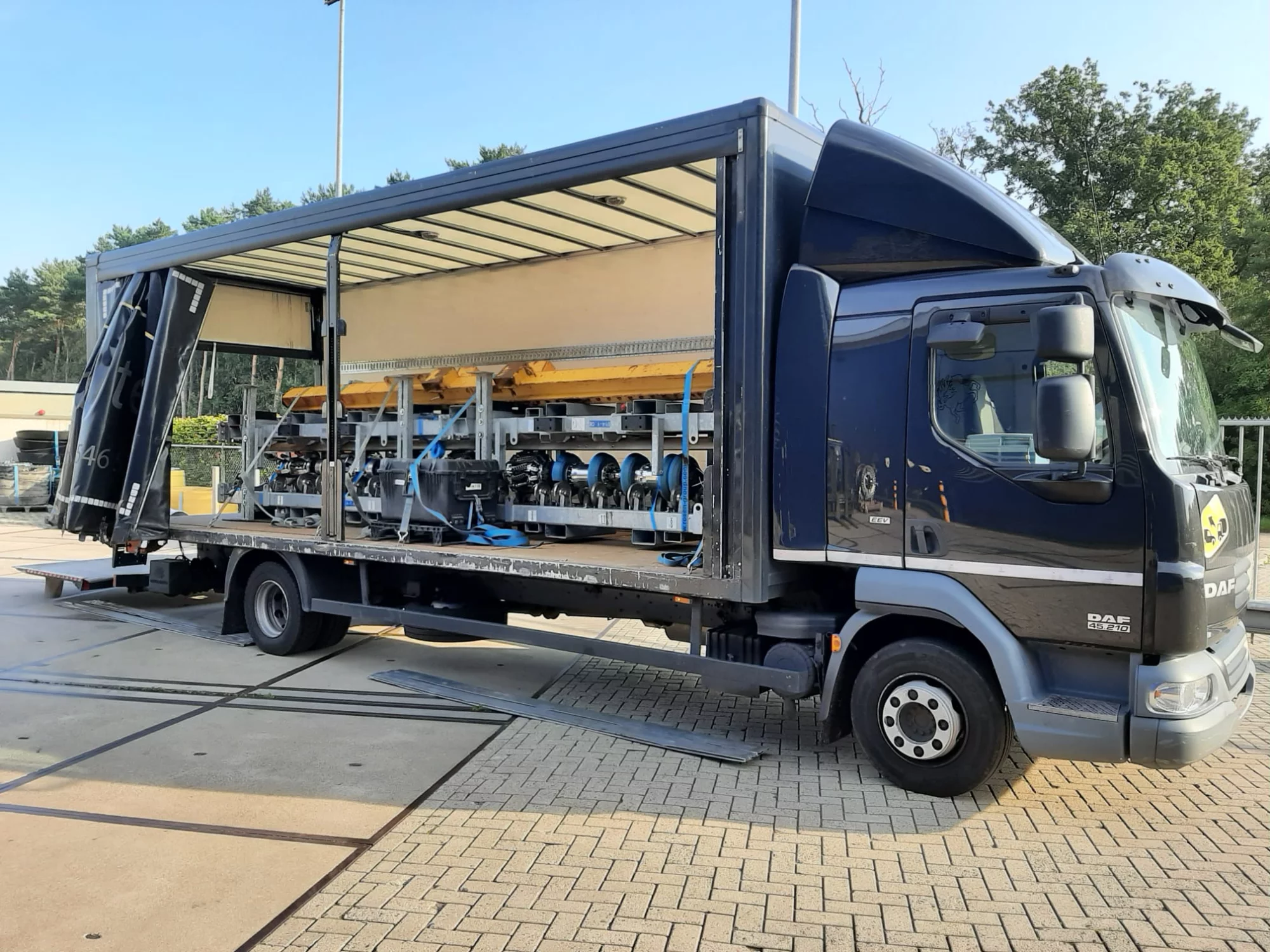 Vrachtwagen transport